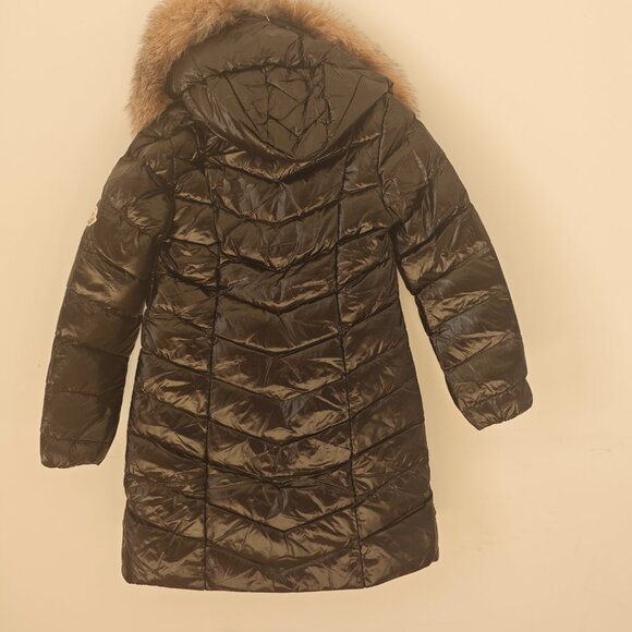 Moncler Marre Down Puffer Coat with Shearling Trim - Picture 11 of 13